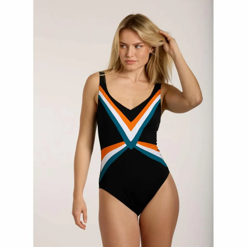 Sunflair Schwimmen|Schwimmen< schwarz-multicolor