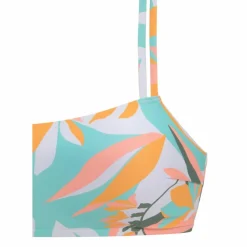 sunseeker Schwimmen|Schwimmen<· Bustier-Bikini wei&szlig;-gelb
