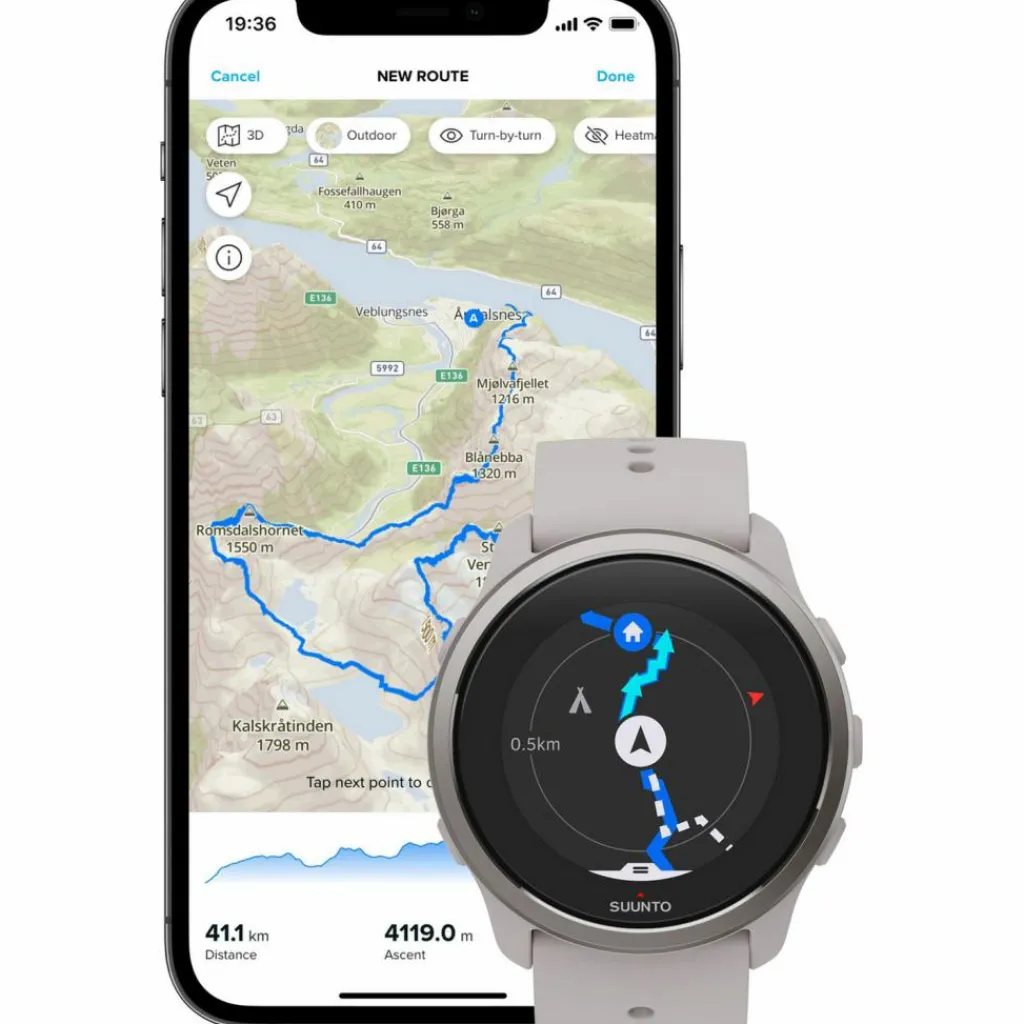 Suunto Uhren & Tracker|Uhren & Tracker<· 5 PEAK ridge sand