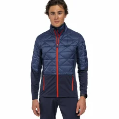SWIX Skilanglauf<· Infinity Hybrid Insulated Jacket M lake blue-dark navy
