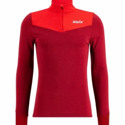SWIX Skilanglauf<· Nordic Midlayer M rhubarb red-swix red