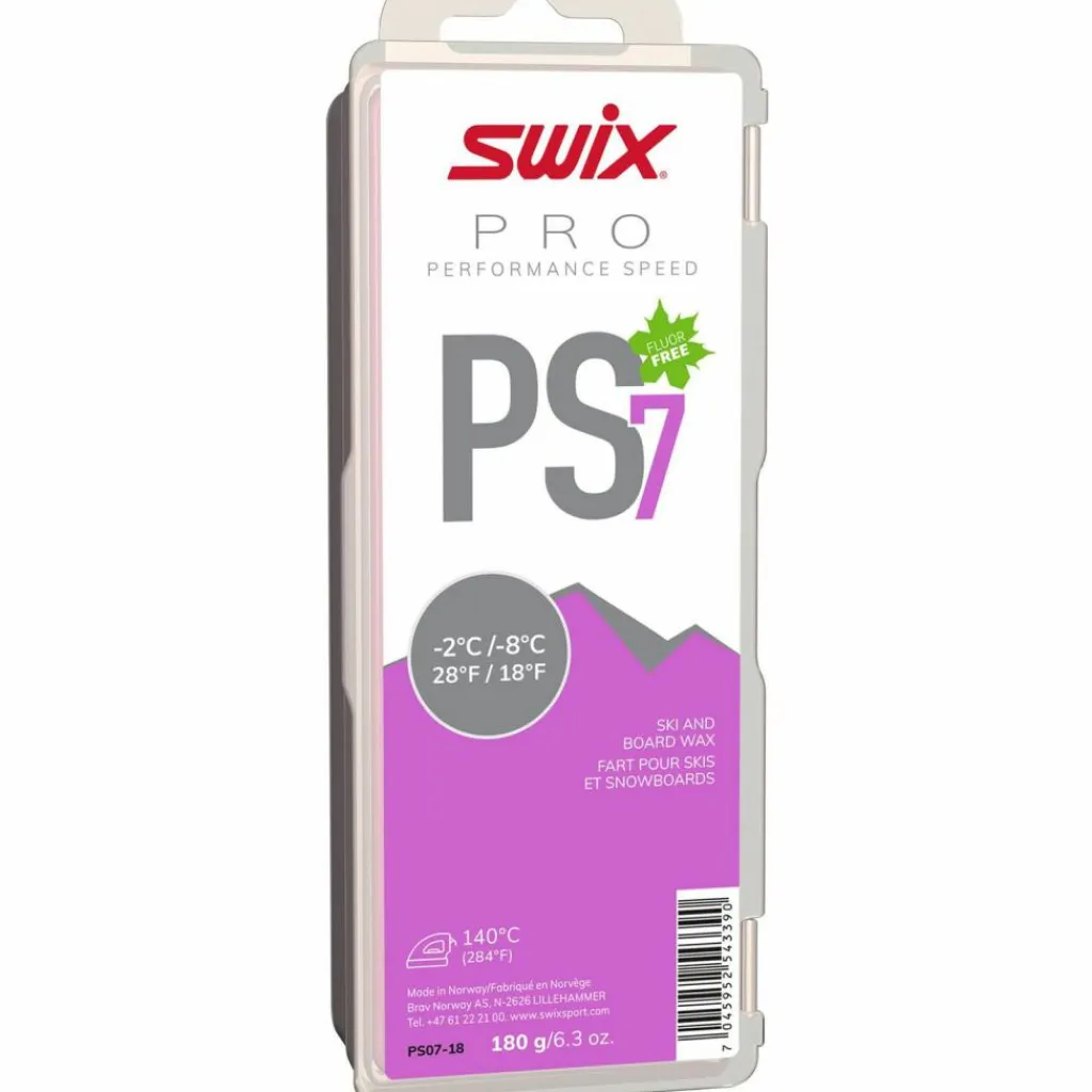 SWIX Skilanglauf<· PS7 Violet, -2°C/-8°C PS7 Violet -2°C--8°C, 180g