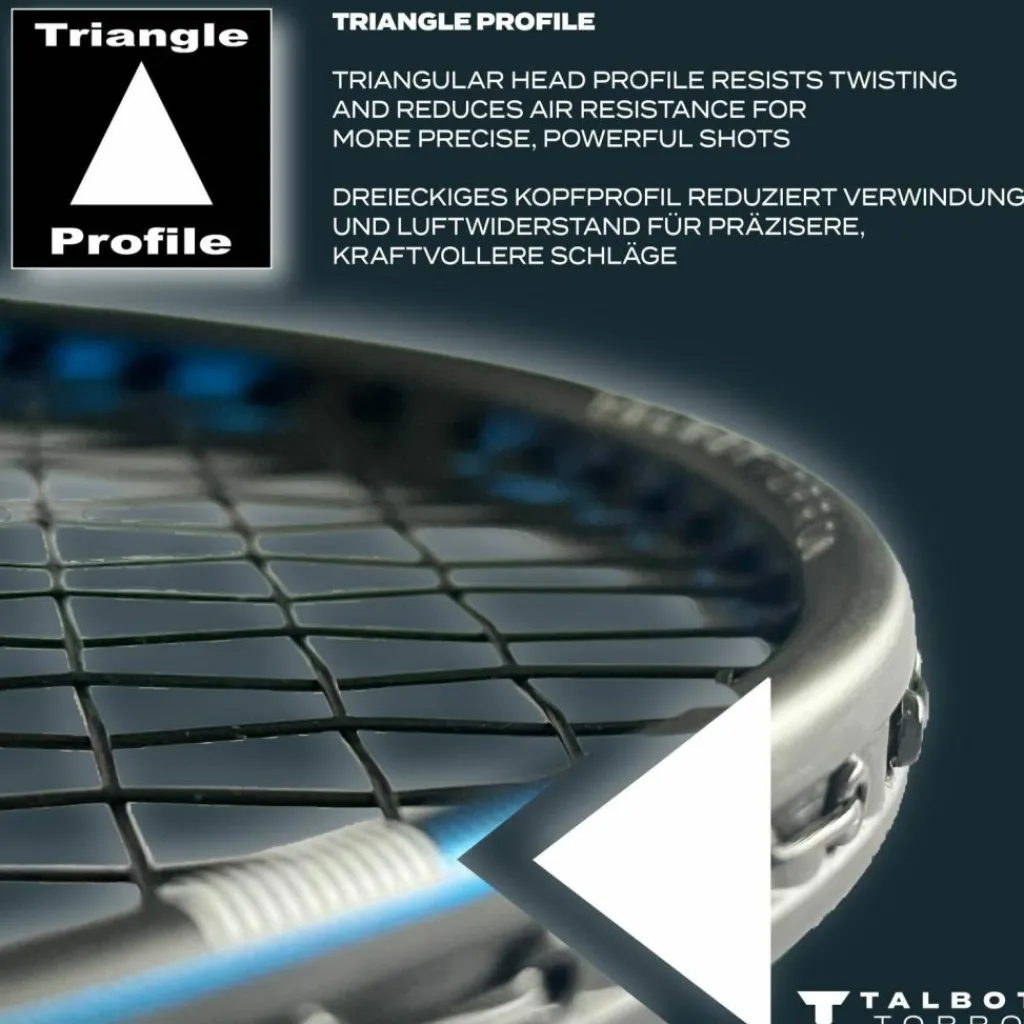 Talbot-Torro Badminton|Schläger<· AEROSPEED 299 schwarz