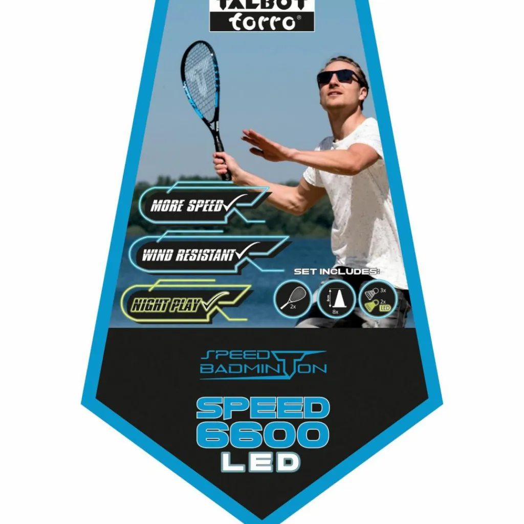 Talbot-Torro Badminton|Schläger<· SPEEDBADMINTON SET SPEED 6600 bunt