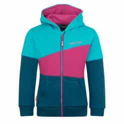 Trollkids Pullover & Sweats<· Alesund Dunkelt&uuml;rkis/Madeirablau/Helle Beere