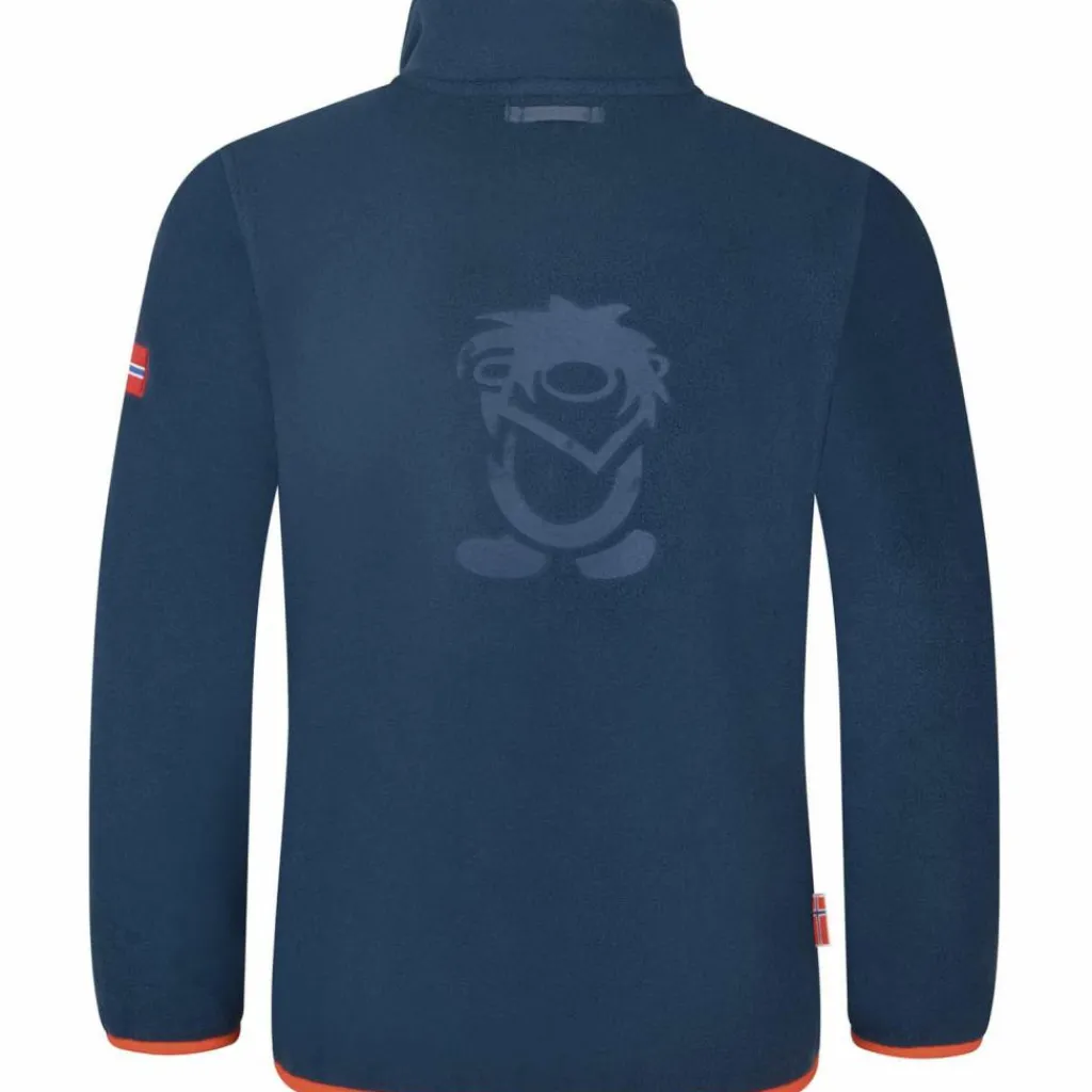 Trollkids Wandern|Jacken<· Bryggen carmin red-mystic blue-stormy blue