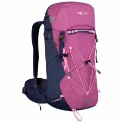 Trollkids Wanderrucksäcke|Trekkingrucksäcke<· Fjell Malve rosa/Violettblau/Wildrose