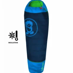 Trollkids Schlafsäcke<· Fjell Dreamer Marineblau / Grün