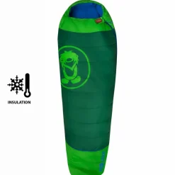Trollkids Schlafsäcke<· Fjell Dreamer Dunkelgr&uuml;n / Mittelblau