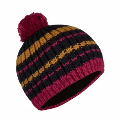 Trollkids Ski<· Hafjell Marineblau/Honig/Feuerbeere