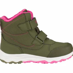 Trollkids Boots & Stiefel|Winterschuhe<· Hafjell dusky olive-light magenta