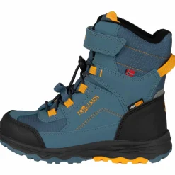 Trollkids Winterschuhe|Boots & Stiefel<· Hafjell XT steel blue-mango-black