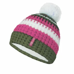 Trollkids Ski<· Hallingdal Dunkle Olive/Hellmagenta