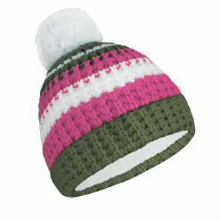 Trollkids Ski<· Hallingdal Dunkle Olive/Hellmagenta