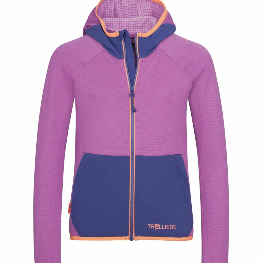 Trollkids Wandern|Jacken<· Holmedal mallow pink-violet blue