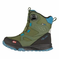 Trollkids Winterschuhe|Boots & Stiefel<· Kirkenes Tannengr&uuml;n/Dunkel Marine