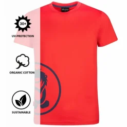 Trollkids Shirts<· Kroksand Hellrot / Blau