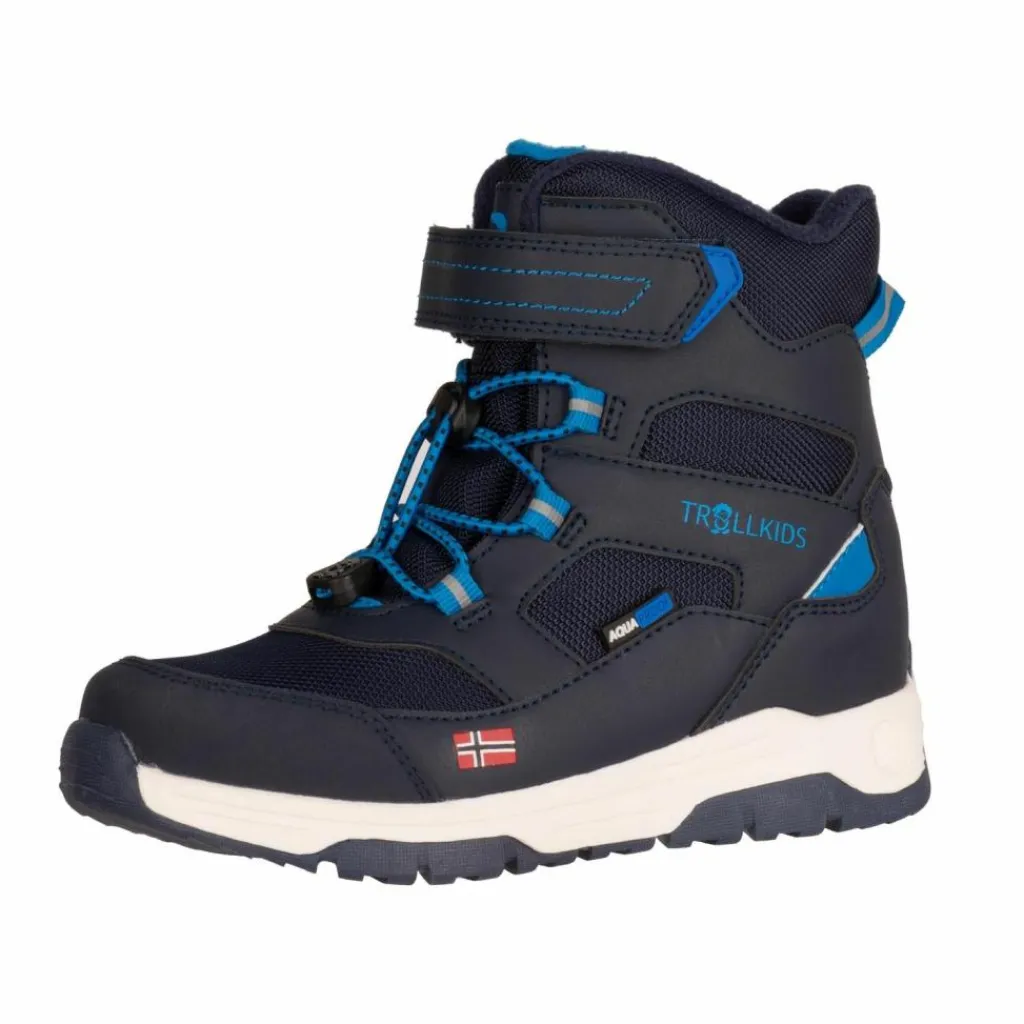 Trollkids Winterschuhe|Boots & Stiefel<· Lofoten Marine/Mediumblau