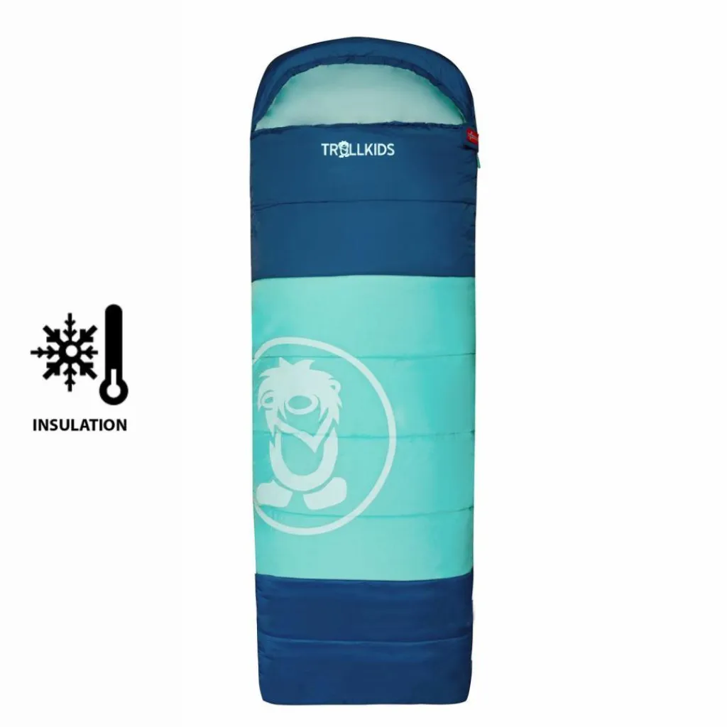 Trollkids Schlafsäcke<· Midnight Sun Dreamer Mitternachtsblau/Minze
