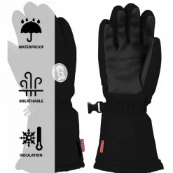 Trollkids Handschuhe<· Narvik Schwarz