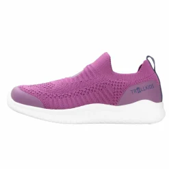 Trollkids Wandern|Wanderschuhe<· Oslo XT malvenpink-violettblau