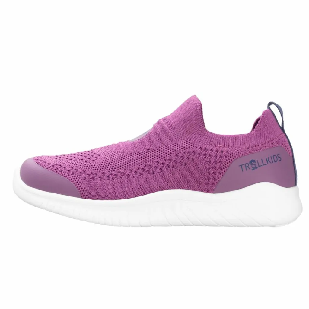 Trollkids Wandern|Wanderschuhe<· Oslo XT malvenpink-violettblau