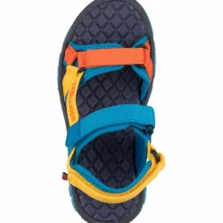 Trollkids Wanderschuhe<· Oslofjord dynamic blue-bright orange-yellow