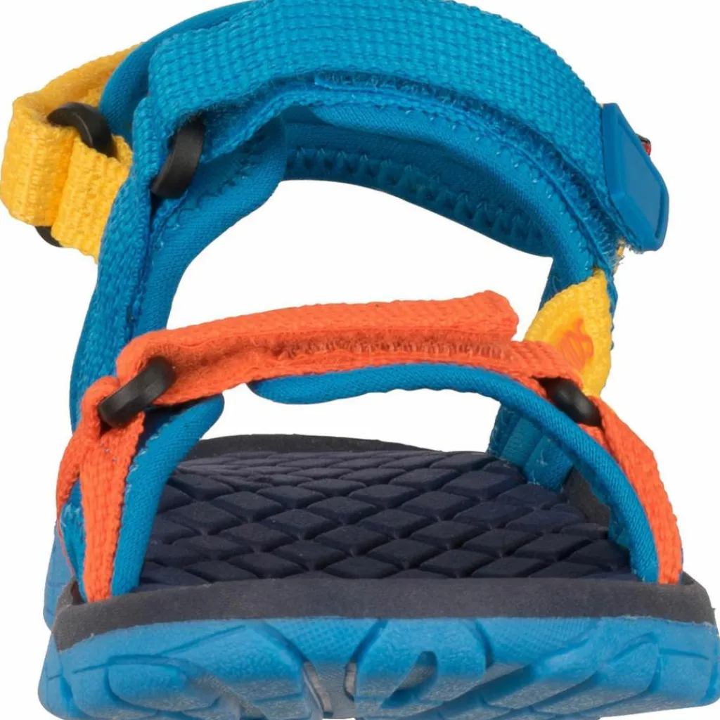 Trollkids Wanderschuhe<· Oslofjord dynamic blue-bright orange-yellow