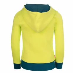 Trollkids Pullover & Sweats<· Sortland Limegelb/Petrolblau