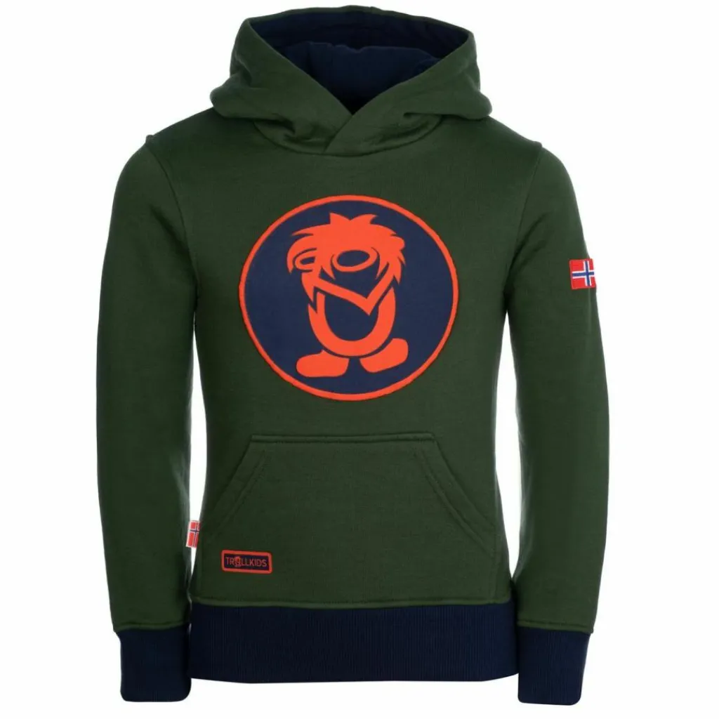 Trollkids Pullover & Sweats<· Troll Waldgrün/Marineblau