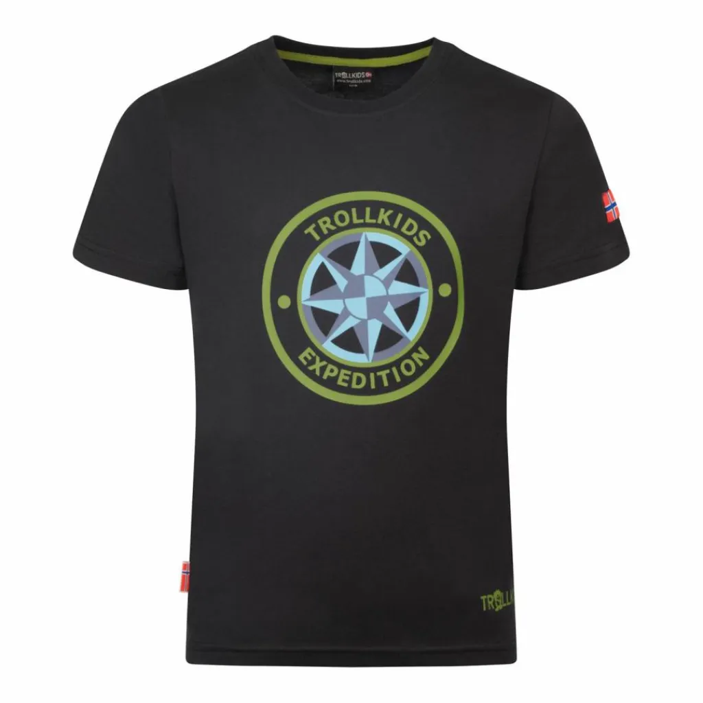 Trollkids Shirts<· Windrose T schwarz