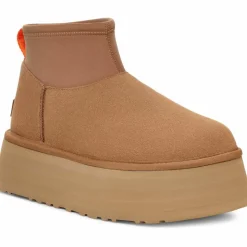 Ugg Winterschuhe|Boots & Stiefel<· Classic Mini Dipper chestnut