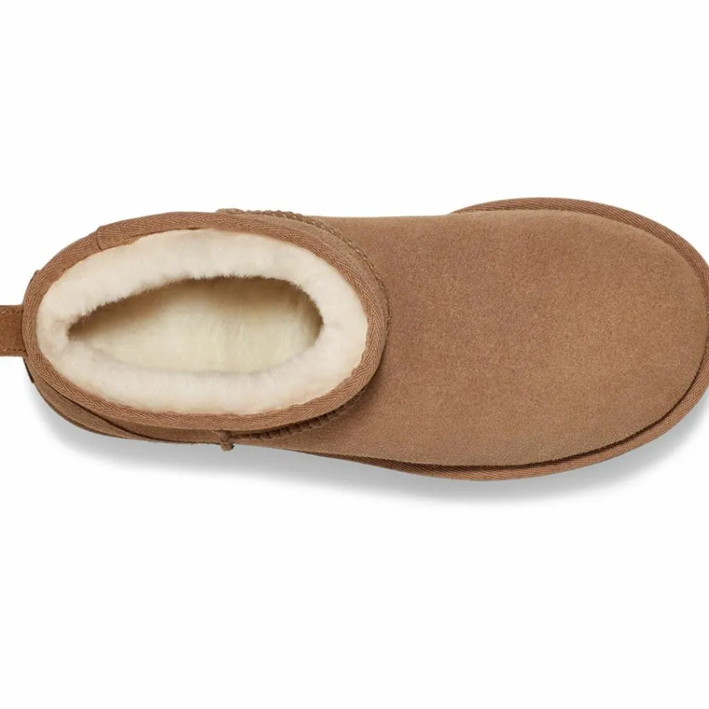 Ugg Streetwear|Winterschuhe<· Classic Ultra Mini Platform chestnut
