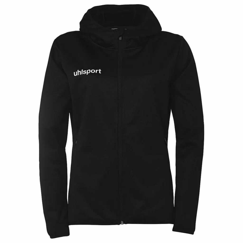 Uhlsport Fußball<· Essential Fleecejacke Women schwarz