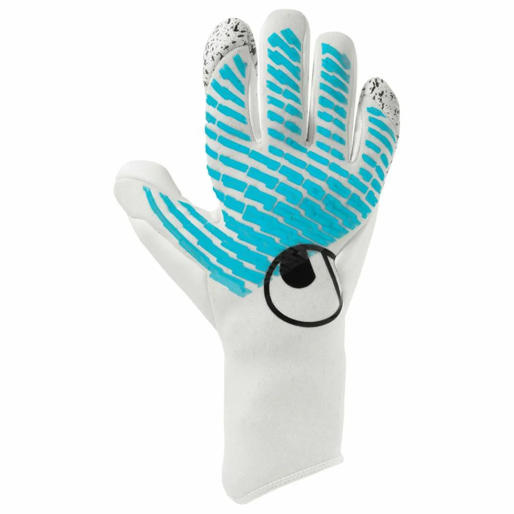 Uhlsport Handschuhe|Handschuhe<· FM Cybertec Flex HN weiß/cyberblau/schwarz