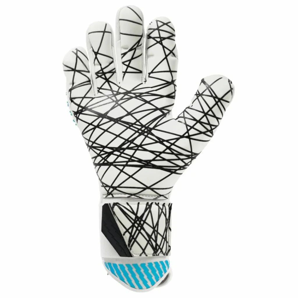 Uhlsport Handschuhe|Handschuhe<· FM Cybertec Ultragrip SC weiß/cyberblau/schwarz