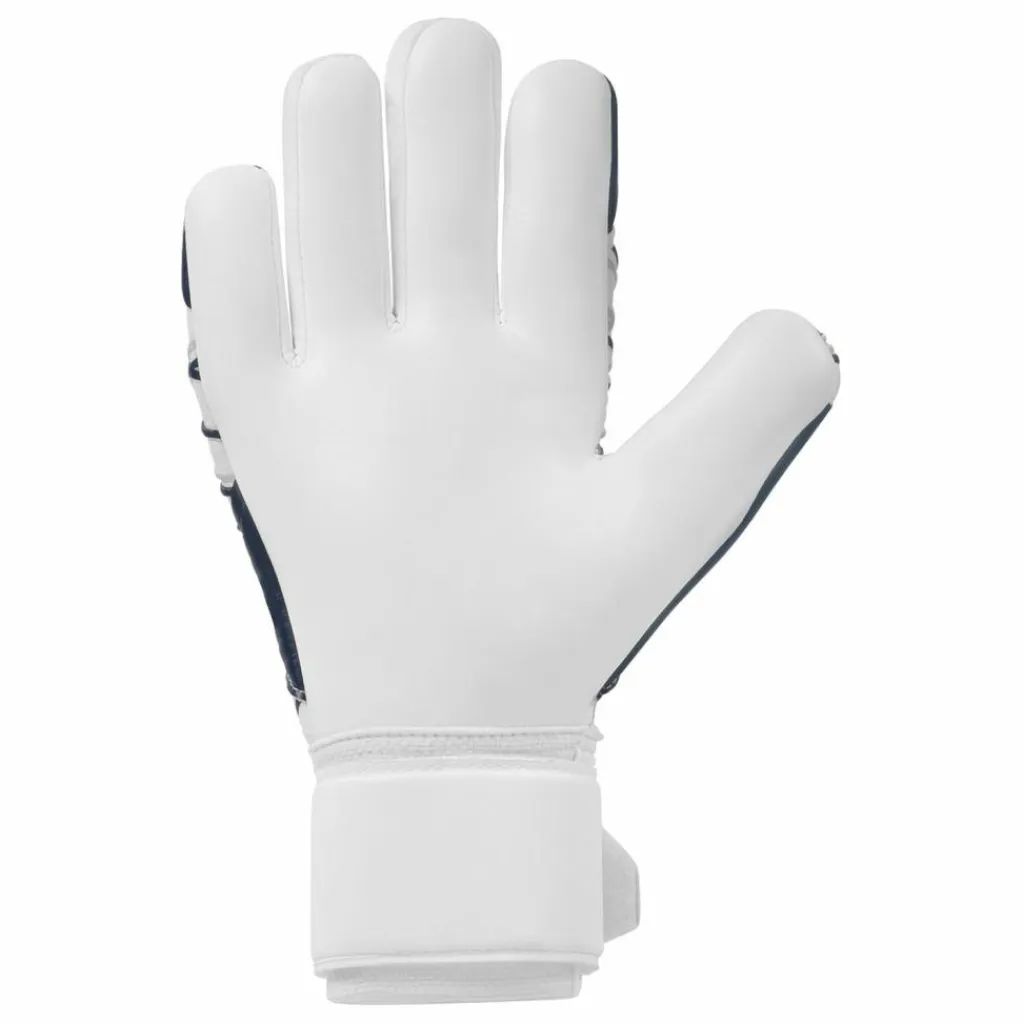 Uhlsport Handschuhe<· Supersoft HN weiß/marine/silber