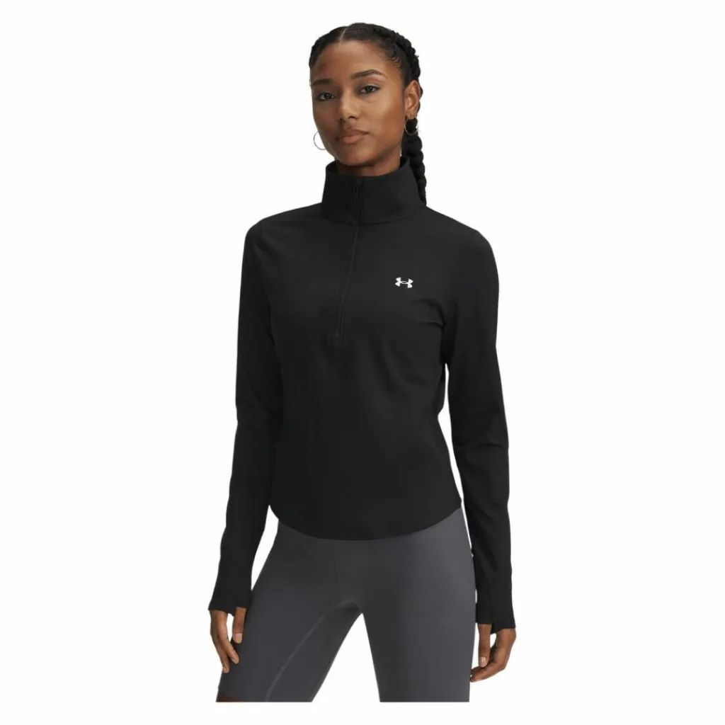 Under Armour Pullover & Sweats<· Motion 1/2 Zip EMEA Sweatshirt Damen schwarzweiss