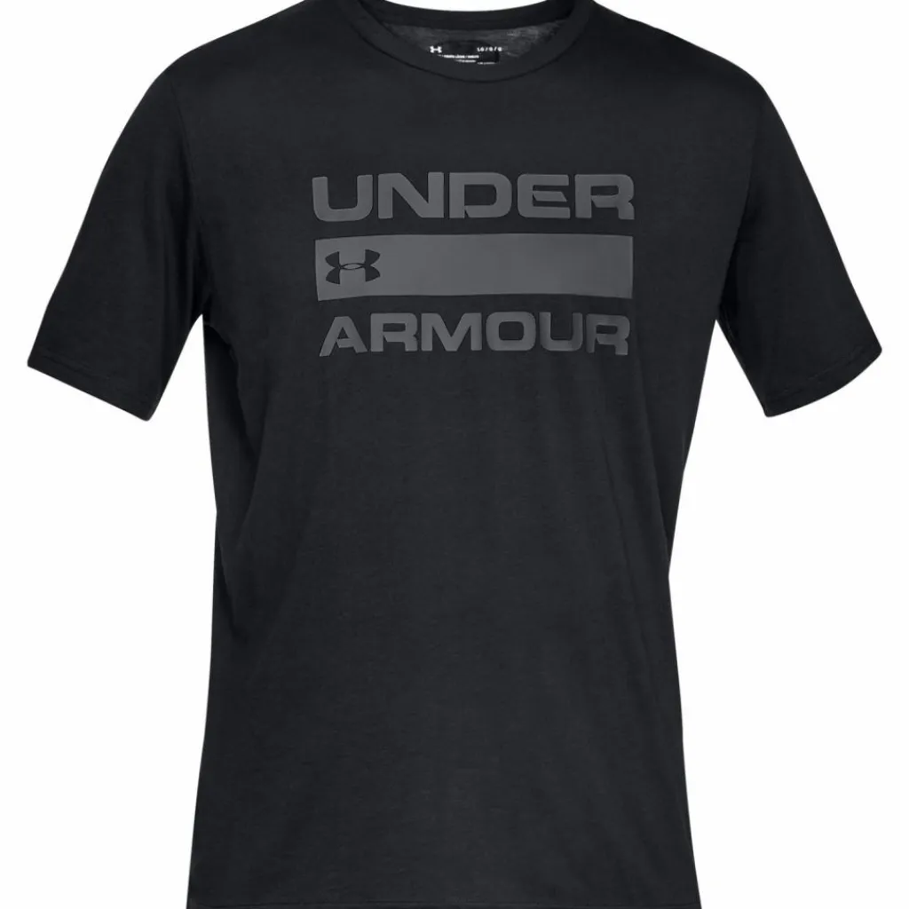 Under Armour Training|Shirts<· TEAM ISSUE black-rhino gray