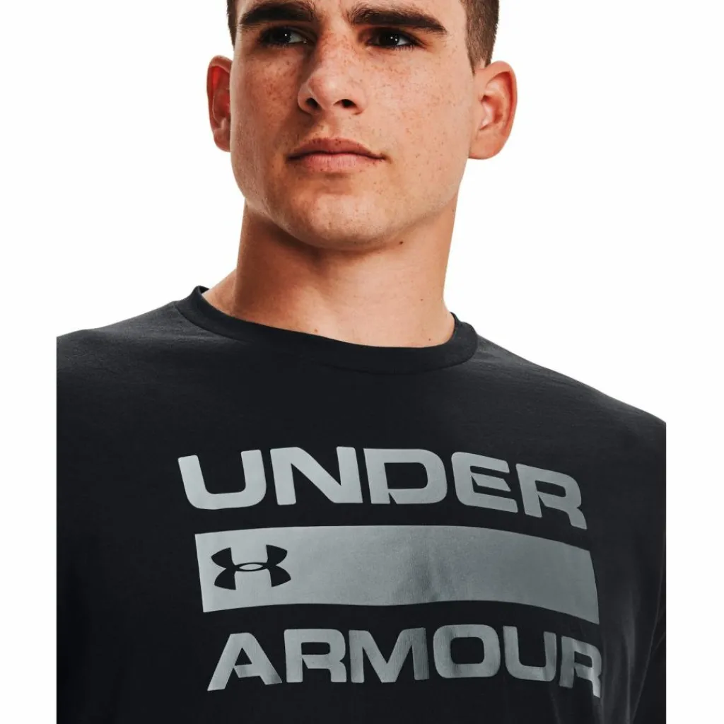 Under Armour Training|Shirts<· TEAM ISSUE black-rhino gray