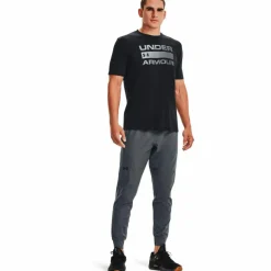 Under Armour Training|Shirts<· TEAM ISSUE black-rhino gray