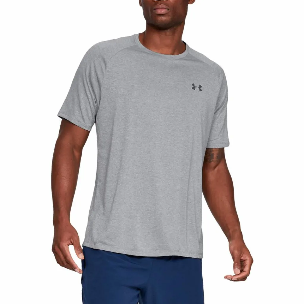 Under Armour Shirts<· Tech 2.0 steel light heather-black