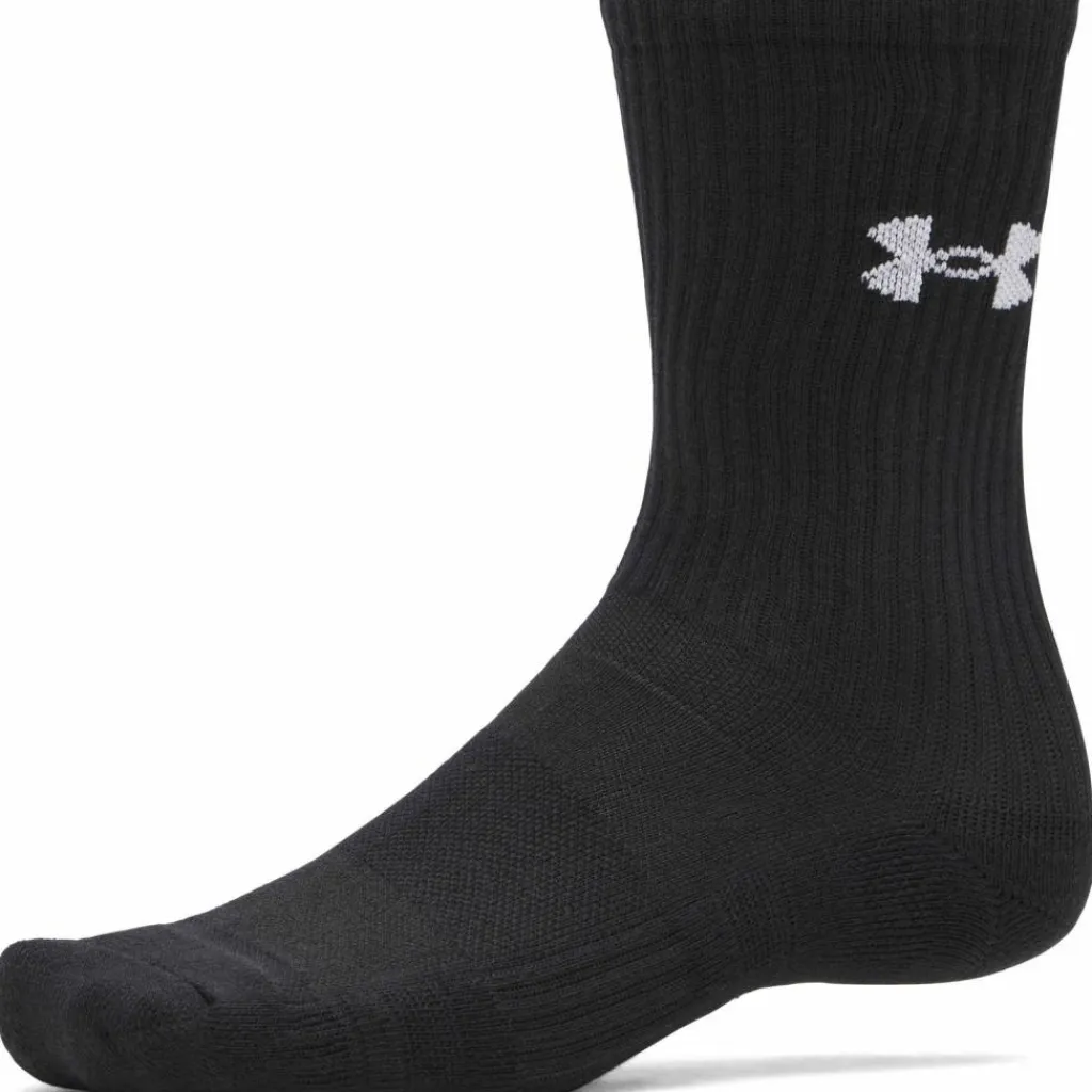 Under Armour Socken<· UA PERFORMANCE COTTON 3P CRW ultimate black