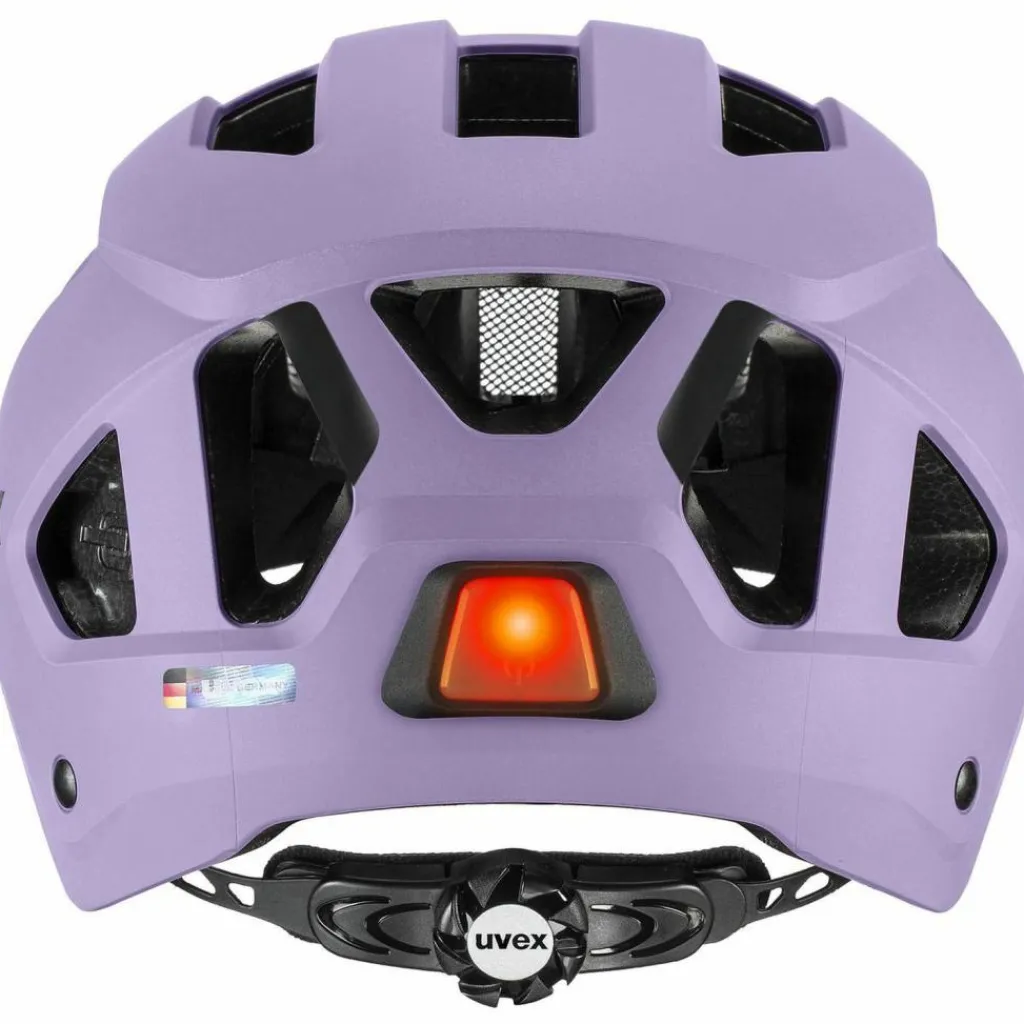 Uvex Radsport|Fahrradhelme<· CITY STRIDE lilac matt