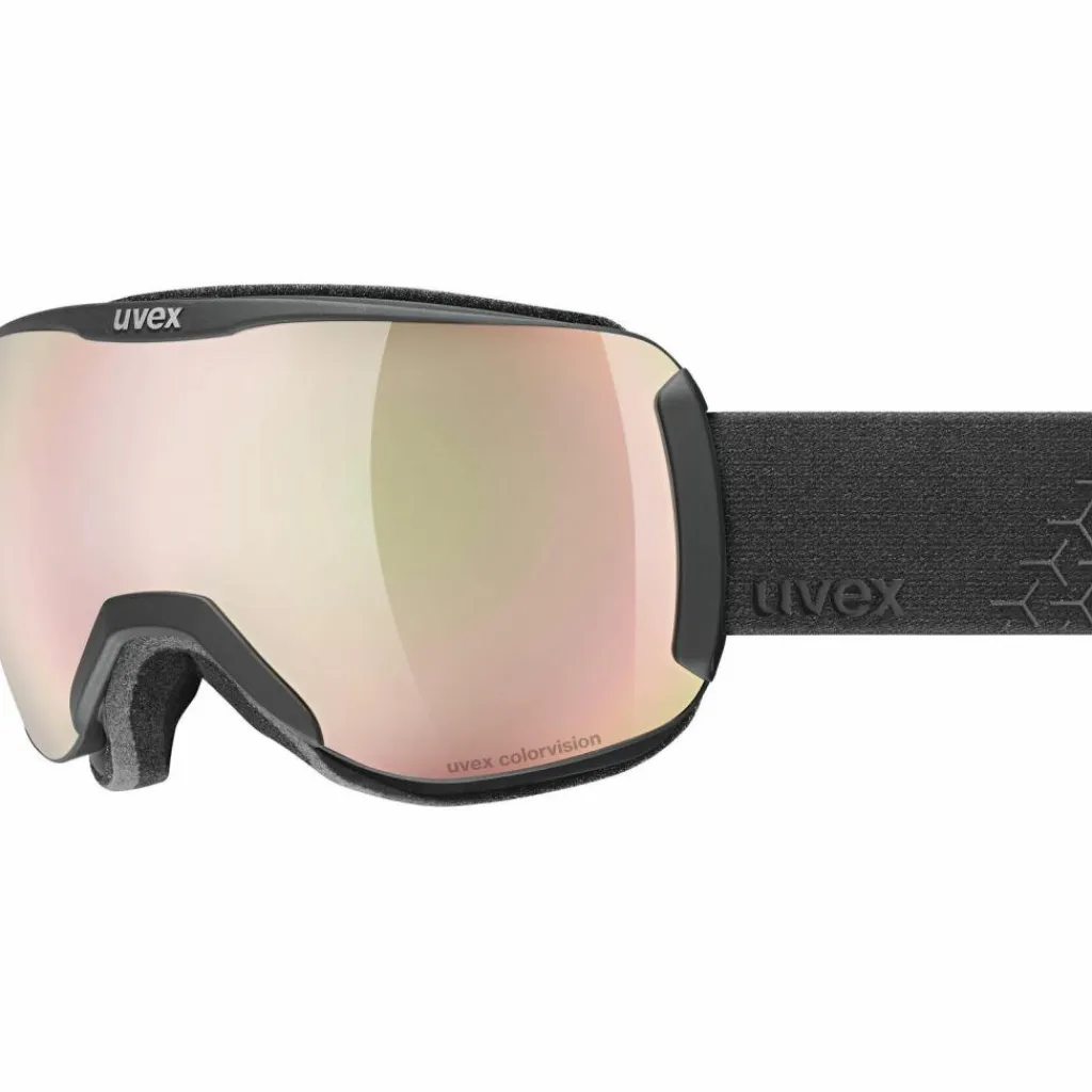 Uvex Skibrillen<· downhill 2100 CV black matt