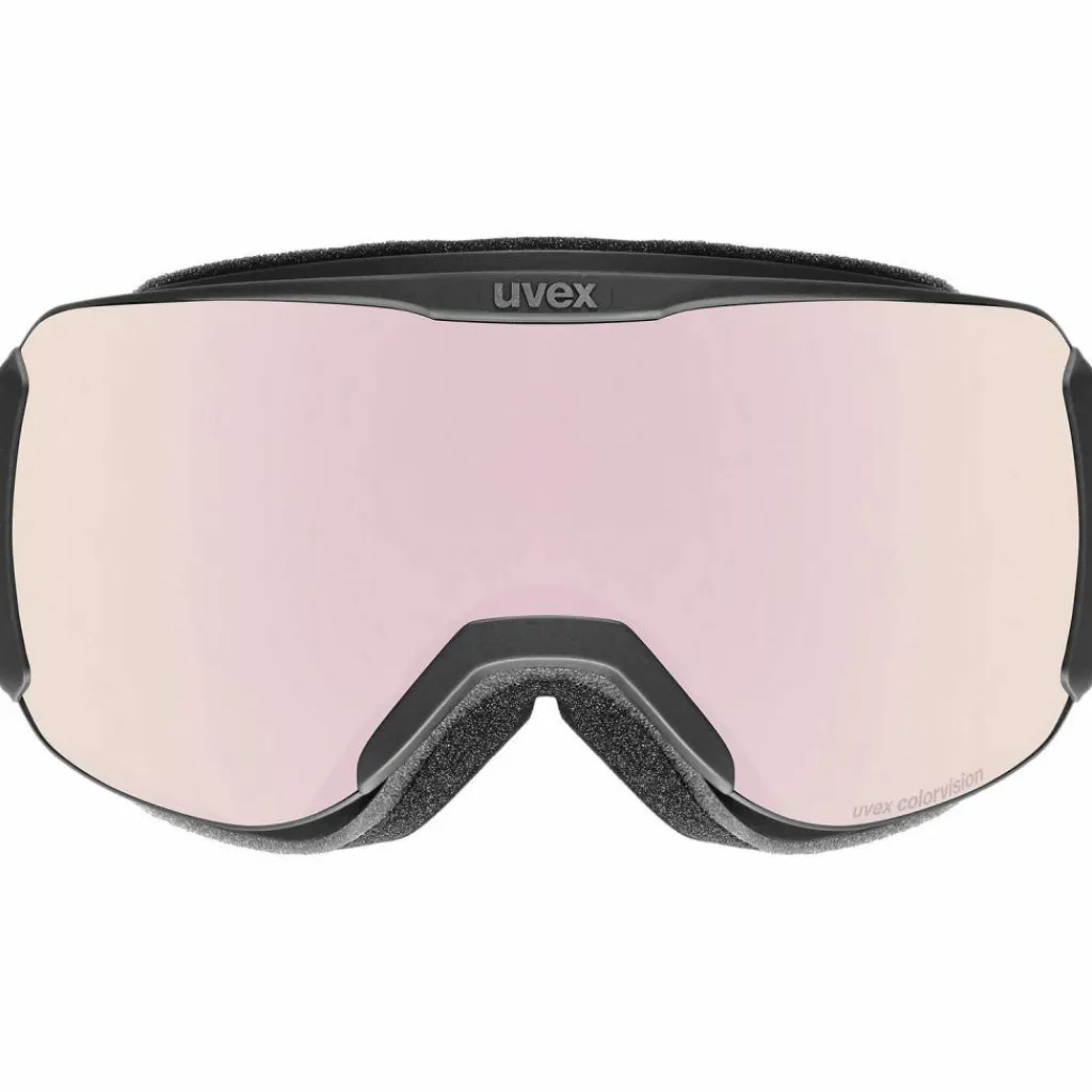 Uvex Skibrillen<· downhill 2100 CV black matt