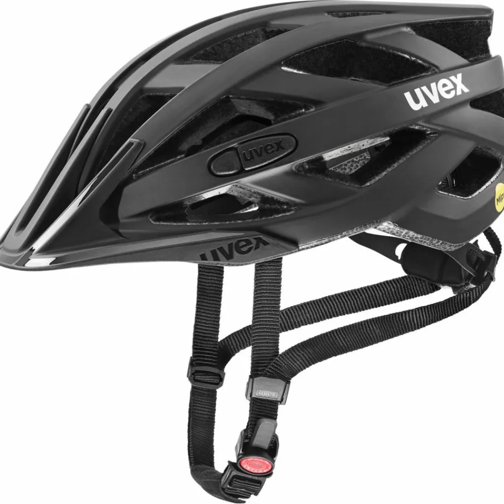 Uvex Radsport|Fahrradhelme<· i-vo cc MIPS all black matt