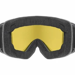 Uvex Skibrillen|Brillen<· pwdr FM black matt-green clear