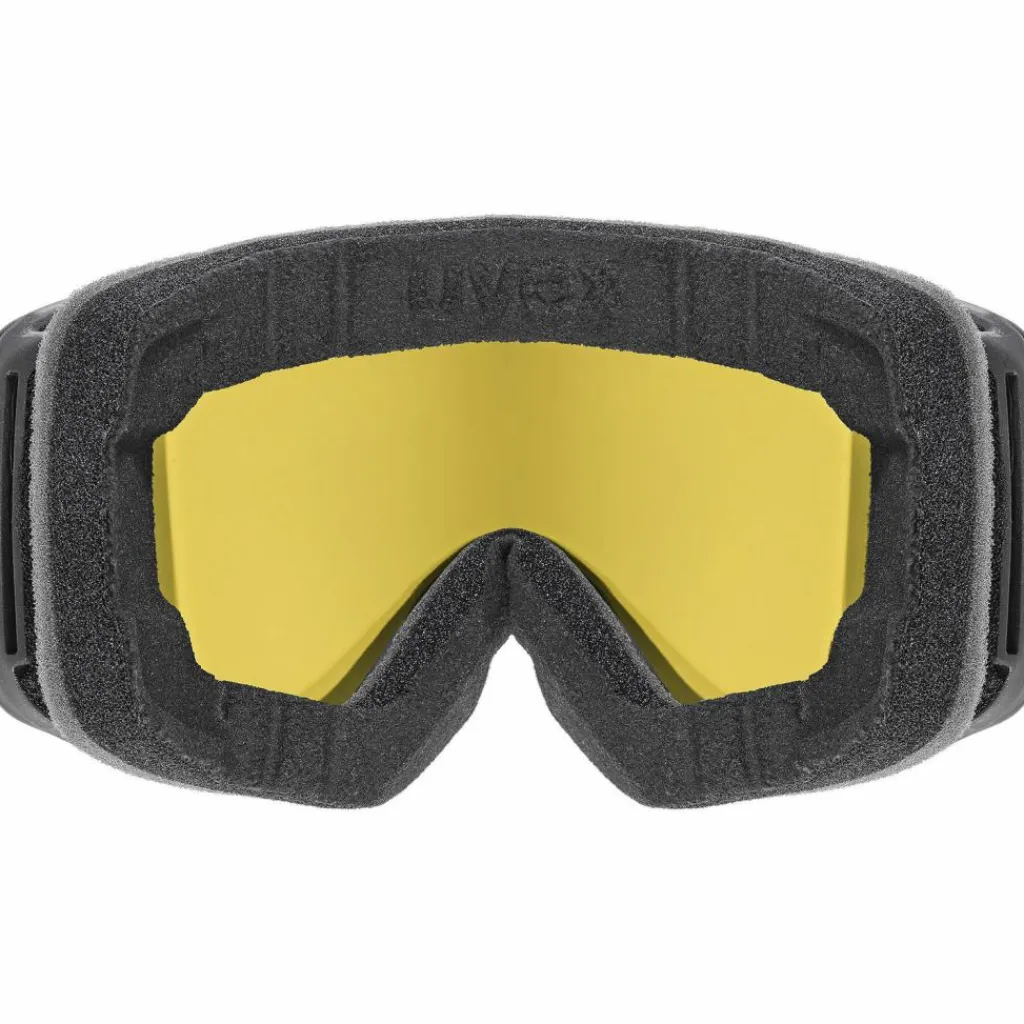 Uvex Skibrillen|Brillen<· pwdr FM black matt-green clear