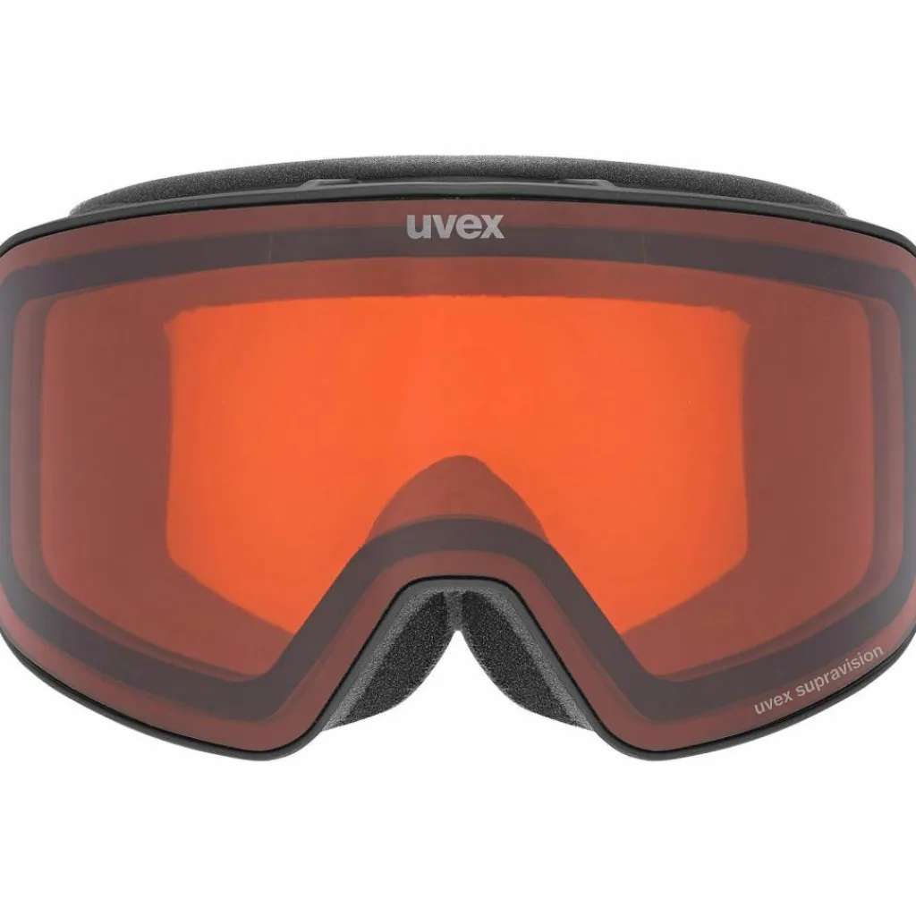 Uvex Ski|Skibrillen<· pyrit LG black-orange